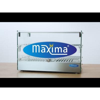 Vyhřívaný stojan na potraviny 55 cm - 1 police - 25 l | MAXIMA 09400770