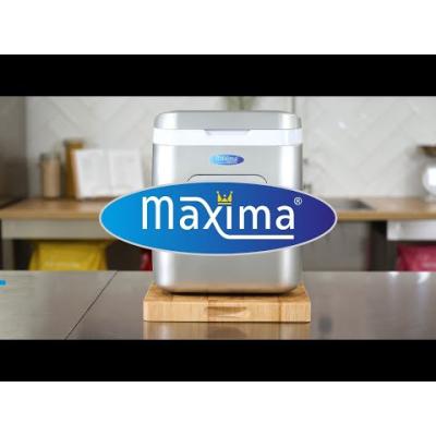 MAXIMA 09300121 | Stroj na výrobu ledu 15 kg/den - Kulaté kostky - vzduchem chlazené