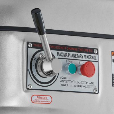 MAXIMA 09300180 | Planetární míchačka 60 l - 3 rychlosti - MPM60