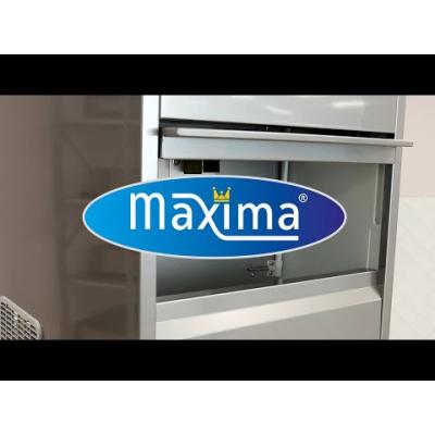MAXIMA 09300137 | Stroj na výrobu ledu 50 kg/den - drcený/vločkovaný - vzduchem chlazený