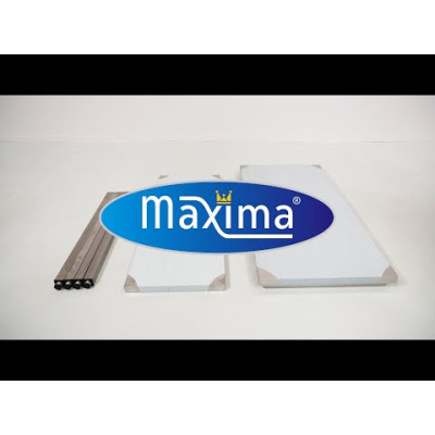 Maxima Nerezový stůl 80 x 70 cm - nastavitelná výška |  09364003