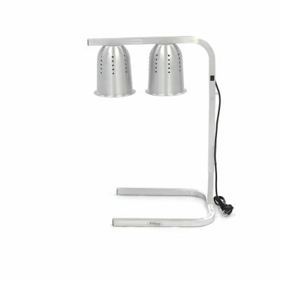 Vyhřívací lampa Double - včetně 2 lamp - včetně 1 x 1/1 GN kontejneru | MAXIMA 09362041