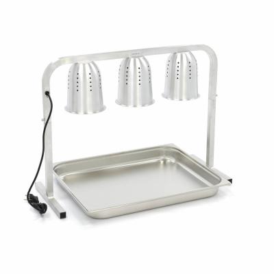 MAXIMA 09362042 | Trojitá topná lampa - včetně 3 lamp - včetně 1 x 2/1 GN kontejneru
