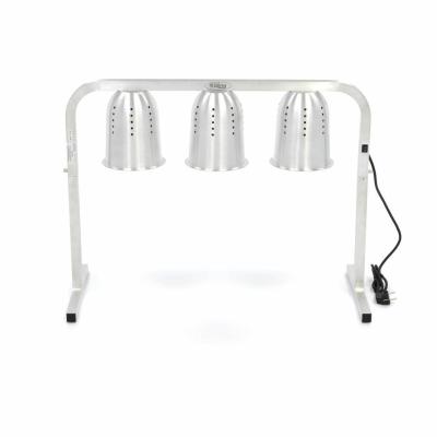 Trojitá topná lampa - včetně 3 lamp - včetně 1 x 2/1 GN kontejneru | MAXIMA 09362042