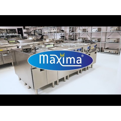 Maxima Komerční hladká grilovací deska - plynová - 60 cm hluboká |  09391580