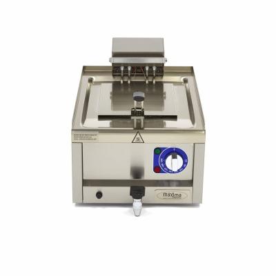 MAXIMA 09391640 | Fritéza - 10L - 1 koš - s vypouštěcím kohoutem - 400V