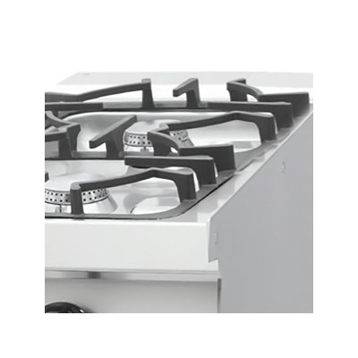 Maxima Sporák pro vysoké zatížení - 2 hořáky - plynový - jednoplotýnkový - hloubka 70 cm |  09396001