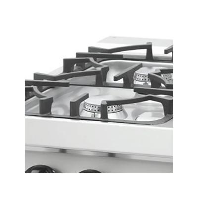 MAXIMA 09396001 | Sporák pro vysoké zatížení - 2 hořáky - plynový - jednoplotýnkový - hloubka 70 cm