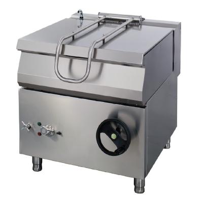Smažící pánev 50 l - plynová - šířka 80 cm - hloubka 70 cm | MAXIMA 09396012