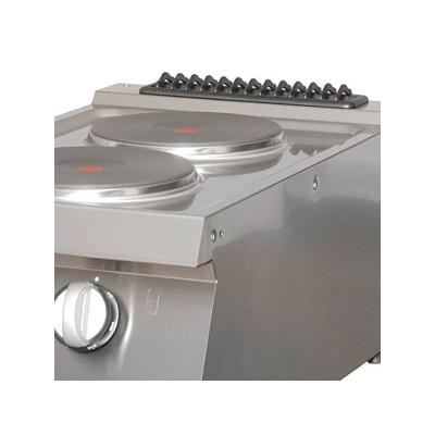 Maxima Silný sporák - 2 hořáky - elektrický - jednoplotýnkový - hloubka 70 cm |  09395001