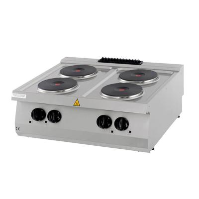 MAXIMA 09394998 | Silný sporák - 4 hořáky - elektrický - dvojitá jednotka - hloubka 70 cm
