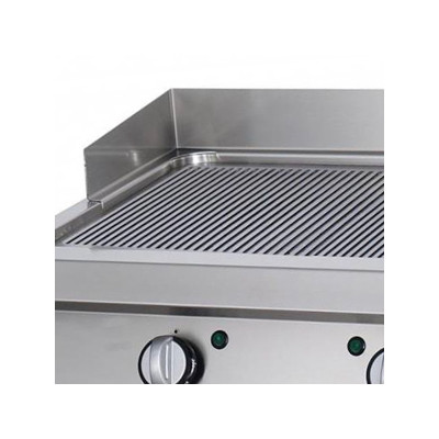 Maxima Grilovací deska s drážkami pro vysoké zatížení - plynová - dvojitá jednotka - hloubka 70 cm |  09396010