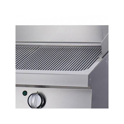 Maxima Grilovací deska s drážkami pro vysoké zatížení - plynová - dvojitá jednotka - hloubka 70 cm |  09396010