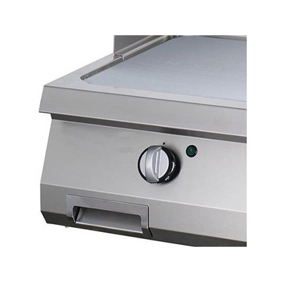 Maxima Grilovací deska Heavy Duty - poloviční drážka Chrome - dvojitá - hloubka 70 cm - elektrická |  09395049