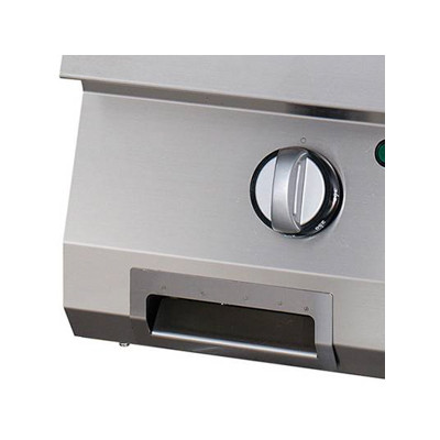 Maxima Hladká grilovací deska pro vysoké zatížení - elektrická - hloubka 70 cm |  09395052