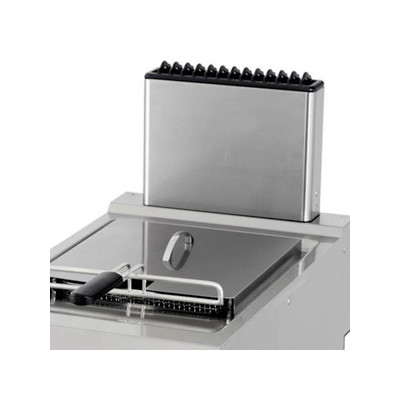 Maxima Fritéza pro vysoké zatížení - 1 x 12 l - plynová - s vypouštěcím kohoutem - hloubka 70 cm |  09395002