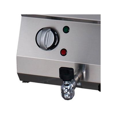 MAXIMA 09395000 | Fritéza pro vysoké zatížení - 1 x 12 l - elektrická - s vypouštěcím kohoutem - hloubka 70 cm