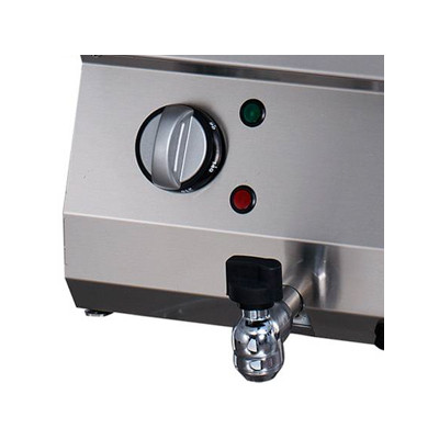 Maxima Fritéza pro vysoké zatížení - 1 x 12 l - elektrická - s vypouštěcím kohoutem - hloubka 70 cm |  09395000