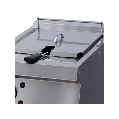 Maxima Fritéza pro vysoké zatížení - 1 x 12 l - elektrická - s vypouštěcím kohoutem - hloubka 70 cm |  09395000