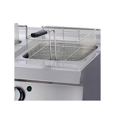 Maxima Fritéza pro vysoké zatížení - 2 x 12 l - elektrická - dvojitá - s vypouštěcím kohoutem - hloubka 70 cm |  09394999