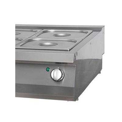 MAXIMA 09398135 | Bain Marie pro vysoké zatížení - elektrický - dvojitá jednotka - hloubka 70 cm