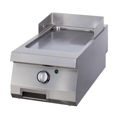 Grilovací deska Heavy Duty Smooth Chrome - elektrická - pro jednu jednotku - hloubka 70 cm | MAXIMA 09396007
