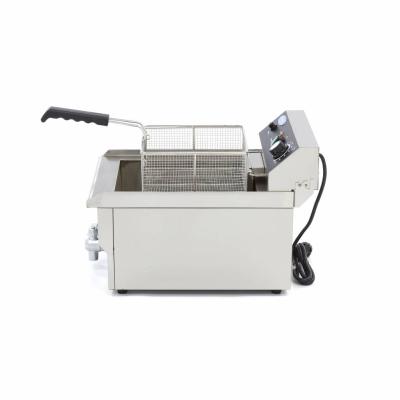 Fritéza 16 l s vypouštěcím kohoutkem | MAXIMA 09365010