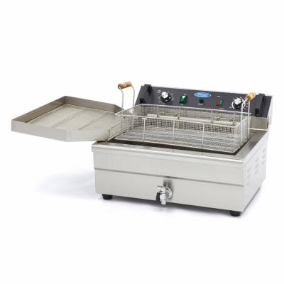 Fritéza 20 l s vypouštěcím kohoutkem | MAXIMA 09365020