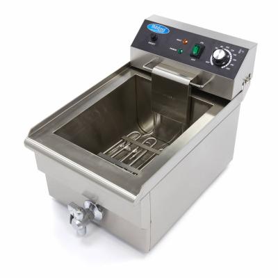Fritéza 16 l s vypouštěcím kohoutkem | MAXIMA 09365010
