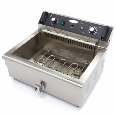 Fritéza 20 l s vypouštěcím kohoutkem | MAXIMA 09365020