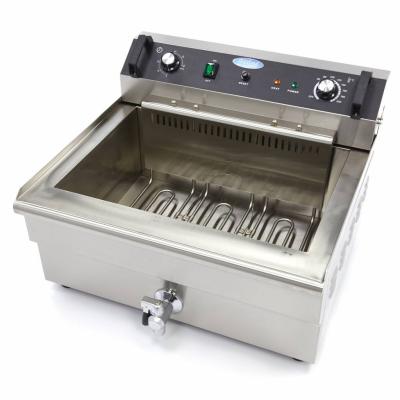Fritéza 30 l s vypouštěcím kohoutkem | MAXIMA 09365021