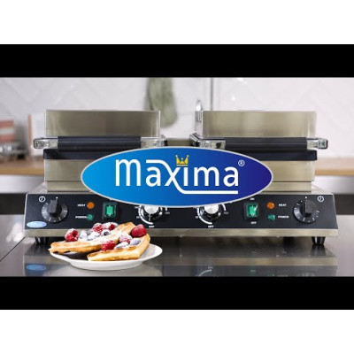 Maxima Belgický vaflovač - dvojitý - 4 vafle |  09365106
