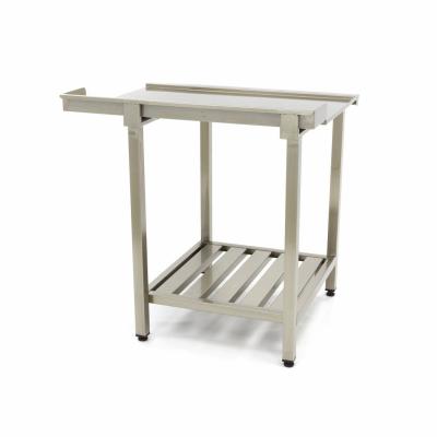 Stůl na mytí nádobí se zadní deskou - 90 x 75 cm - levý | MAXIMA 09201036
