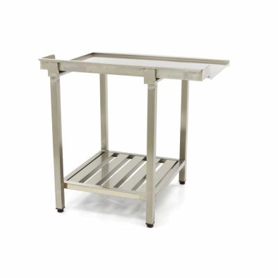 Stůl na mytí nádobí se zadní deskou - 70 x 75 cm - pravý | MAXIMA 09201032