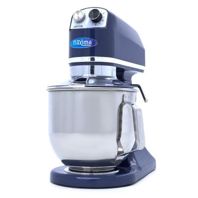 MAXIMA 09360790 | Planetární mixér - 7 l - až 2 kg těsta - ocelově modrá