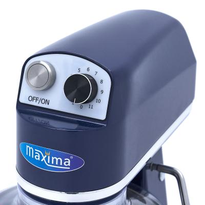MAXIMA 09360790 | Planetární mixér - 7 l - až 2 kg těsta - ocelově modrá