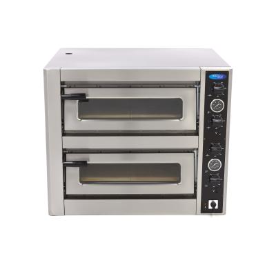 MAXIMA 09370030 | Dvoupatrová trouba na pizzu - pro 4 x 30 cm