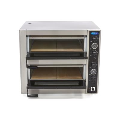 MAXIMA 09370030 | Dvoupatrová trouba na pizzu - pro 4 x 30 cm