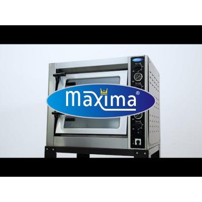 Dvoupatrová trouba na pizzu - pro 4 x 30 cm | MAXIMA 09370030
