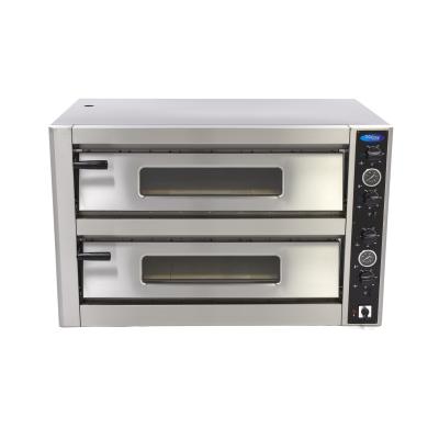 MAXIMA 09370050 | Dvoupatrová trouba na pizzu - pro 6 x 30 cm