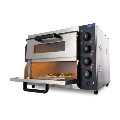 MAXIMA 09362155 | Dvoupatrová trouba na pizzu - vhodná pro 2 x 40 cm