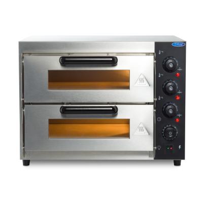 MAXIMA 09362155 | Dvoupatrová trouba na pizzu - vhodná pro 2 x 40 cm