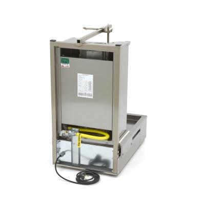 MAXIMA 09370205 | Plynový gril na kebab - 2 hořáky - 20 kg masa
