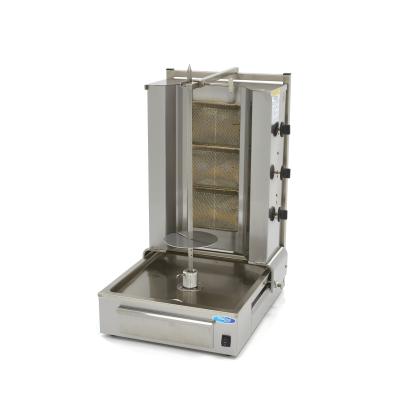Plynový gril na kebab - 3 hořáky - 40 kg masa | MAXIMA 09370210