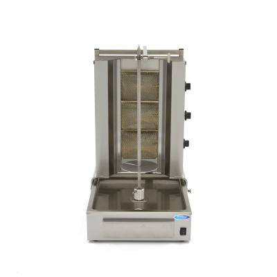 MAXIMA 09370210 | Plynový gril na kebab - 3 hořáky - 40 kg masa