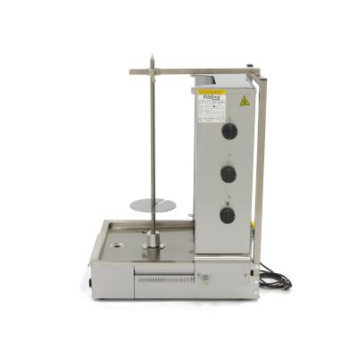 MAXIMA 09370210 | Plynový gril na kebab - 3 hořáky - 40 kg masa