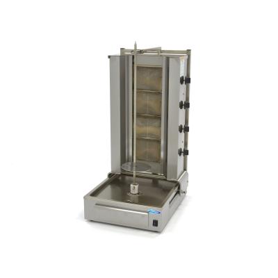 MAXIMA 09370215 | Plynový gril na kebab - 4 hořáky - 70 kg masa