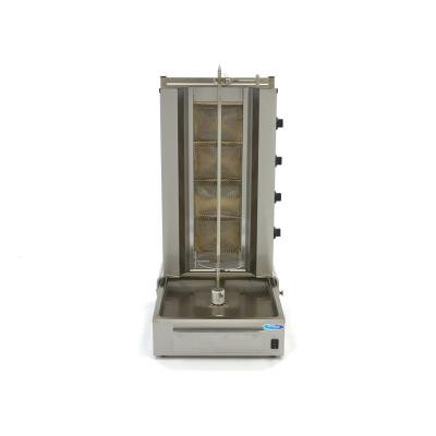 MAXIMA 09370215 | Plynový gril na kebab - 4 hořáky - 70 kg masa