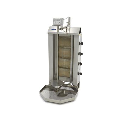 MAXIMA 09370230 | Plynový gril na kebab - 4 hořáky - 50 kg masa