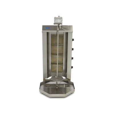 Maxima Plynový gril na kebab - 4 hořáky - 50 kg masa |  09370230